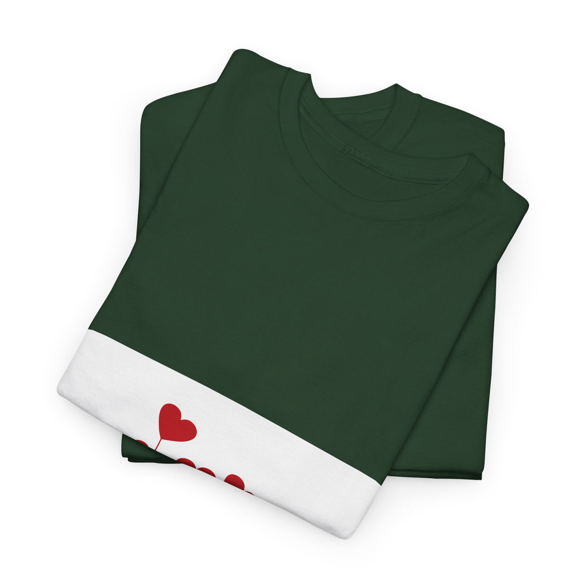 T-Shirt — Heart Flower Garden Tee (Love Quote)