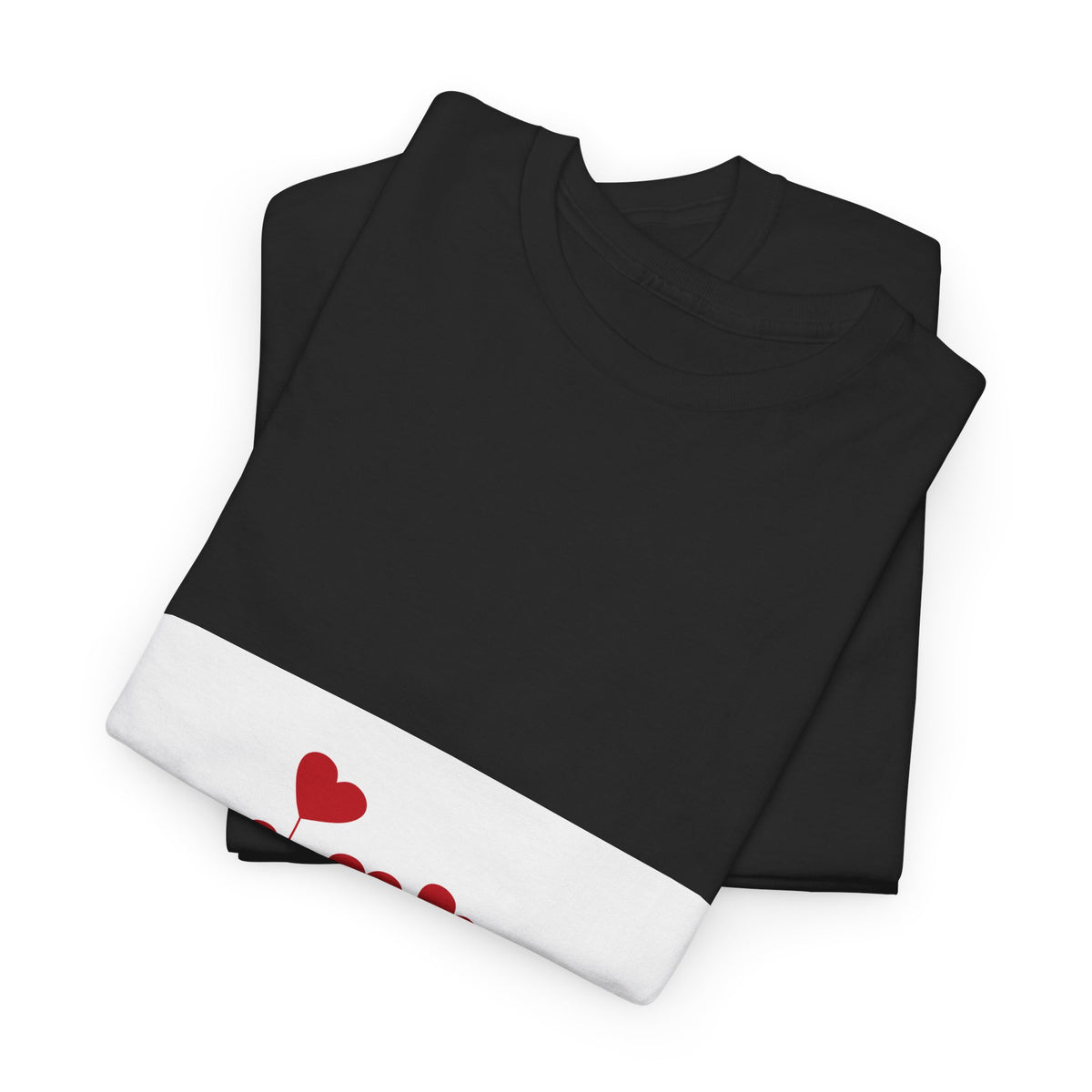 T-Shirt — Heart Flower Garden Tee (Love Quote)