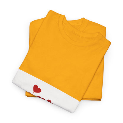 T-Shirt — Heart Flower Garden Tee (Love Quote)