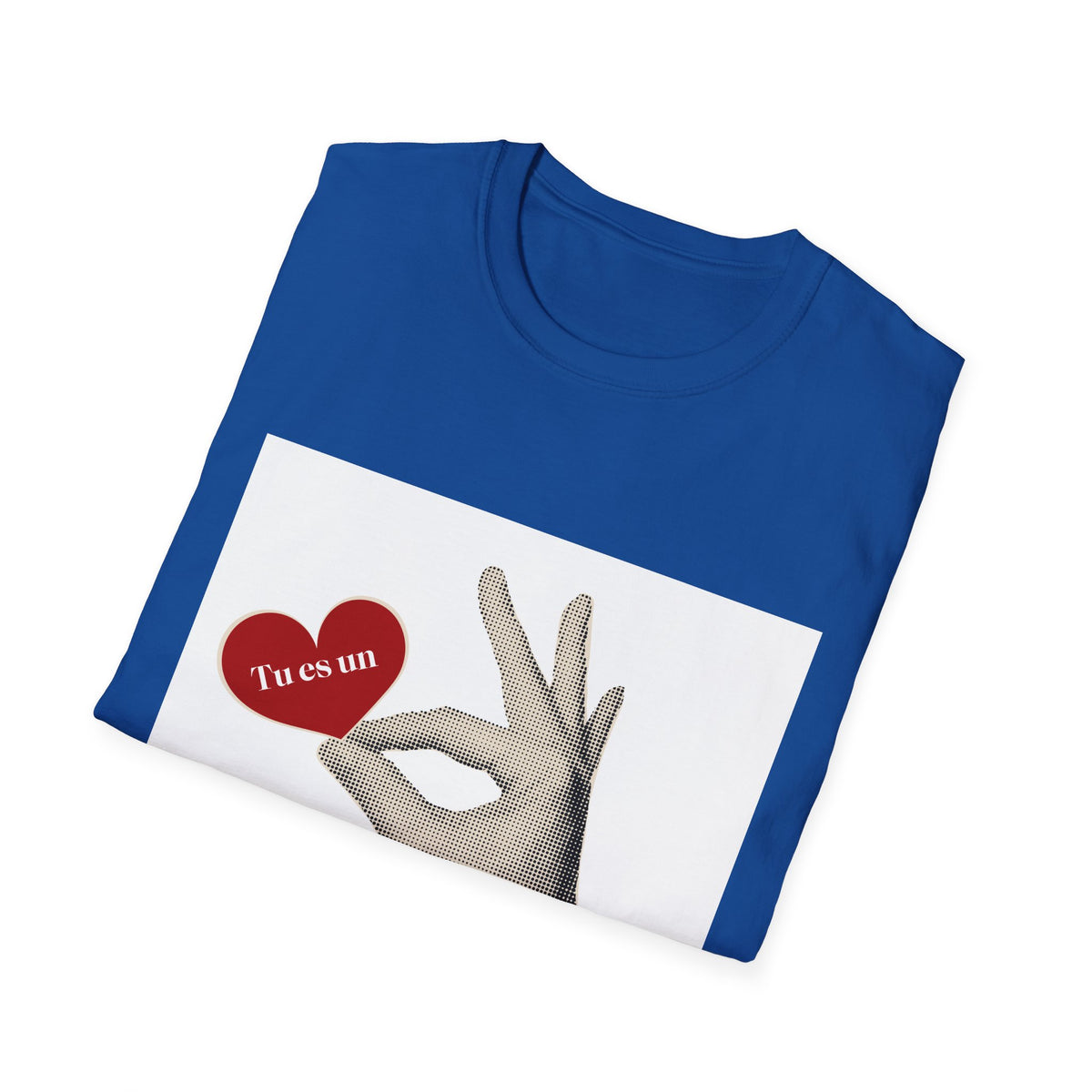 T-Shirt – Retro Hand Holding Heart 'I Love You' Graphic