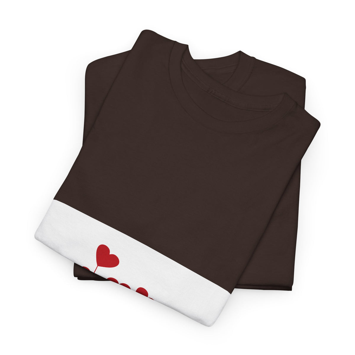 T-Shirt — Heart Flower Garden Tee (Love Quote)