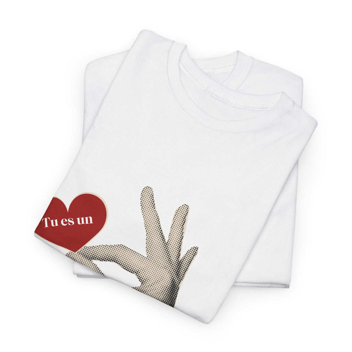 T-Shirt — Vintage Hand Holding Heart Graphic Tee (Text: 'True Love')
