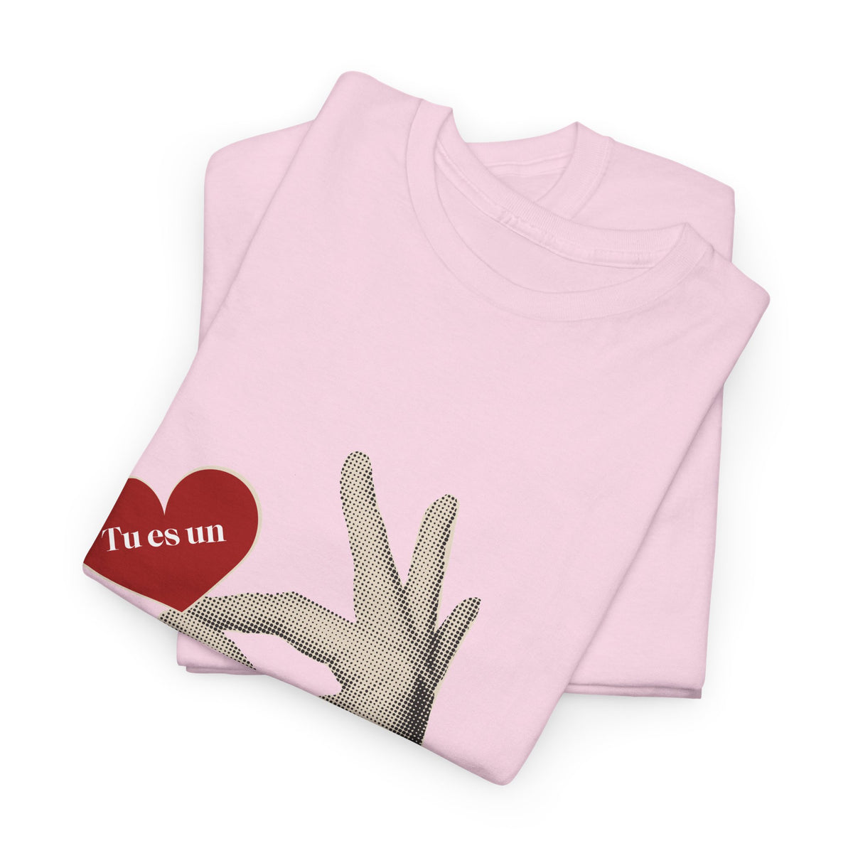 T-Shirt — Vintage Hand Holding Heart Graphic Tee (Text: 'True Love')