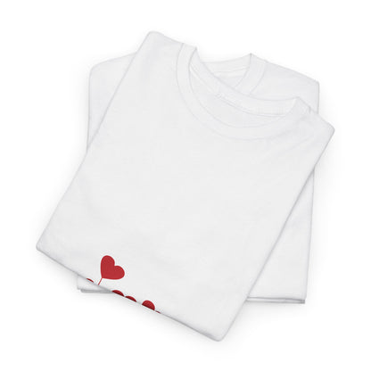 T-Shirt — Heart Flower Garden Tee (Love Quote)