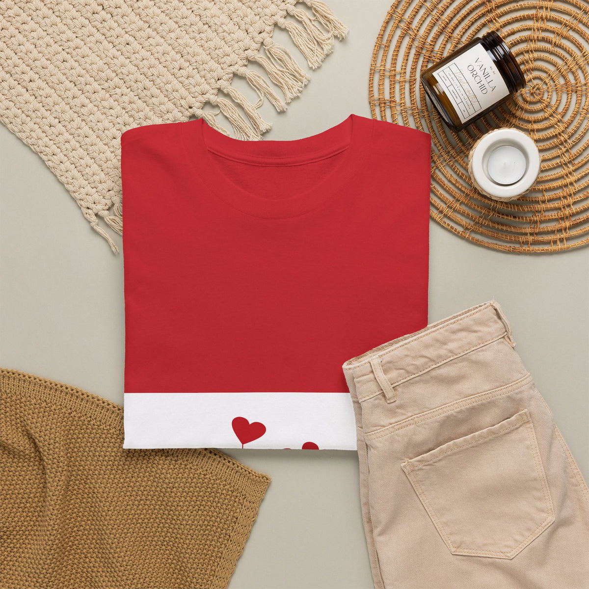 T-Shirt — Heart Flower Garden Tee (Love Quote)