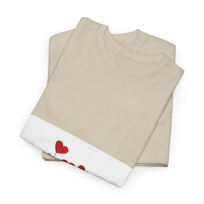 T-Shirt — Heart Flower Garden Tee (Love Quote)