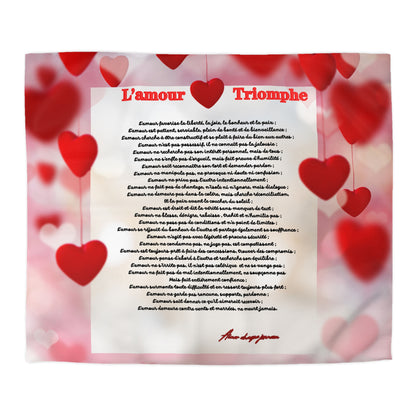 Duvet - Couvre lit LETTRE D'AMOUR