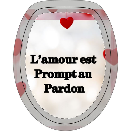 Set tapis de bain AMOUR