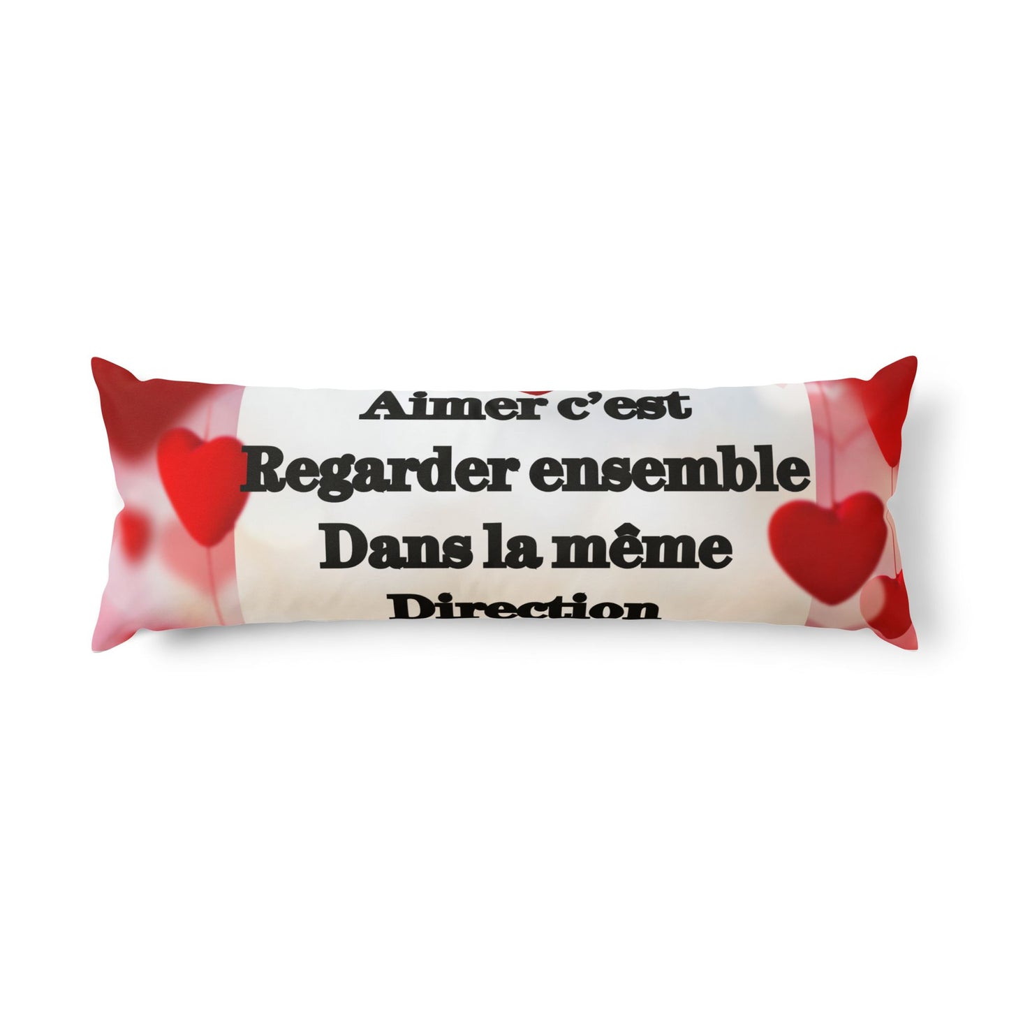 Coussin traversin AMOUR