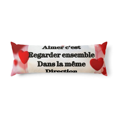 Coussin traversin AMOUR