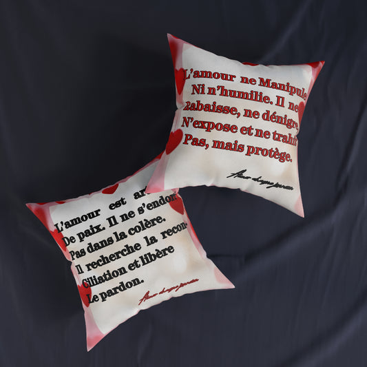 Maxi coussin SAVOIR AIMER