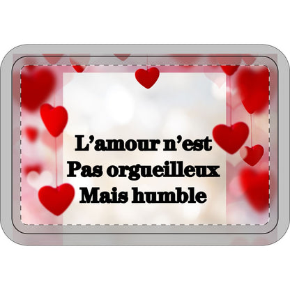 Set tapis de bain AMOUR
